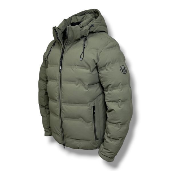 Мужская зимняя куртка INDACO IC26 1703 C Olive IC26 1703 C Navy #2 фото