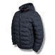 Мужская еврозимняя куртка-бомбер Black Vinyl 2815 Black 100005 фото 3