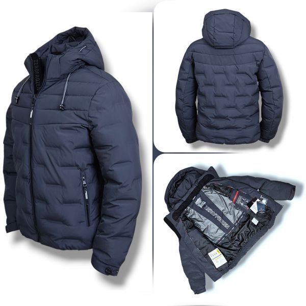 Чоловіча зимова куртка Zero Frozen 70701 Grey 101008 фото