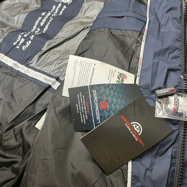 Чоловіча зимива куртка Zero Frozen 70698 🔵 Dark blue  70698 фото
