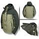 Мужская зимняя куртка 3 в 1  Zero Frozen 70683  Army green/Green 70683 фото 7