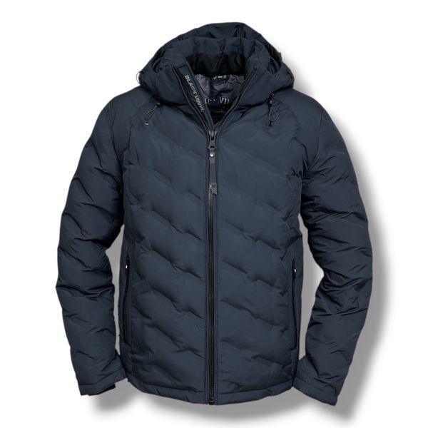 Мужская еврозима куртка BLACK VINYL C26-2870 CQ Navy 100856 фото