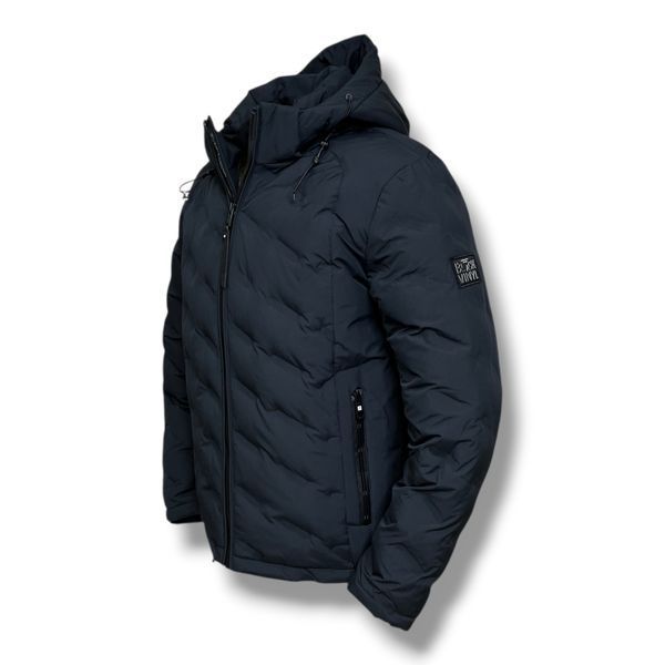 Мужская еврозима куртка BLACK VINYL C26-2870 CQ Navy 100856 фото