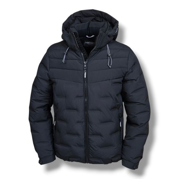 Чоловіча зимова куртка Zero Frozen 70701 Black #1 101003 фото