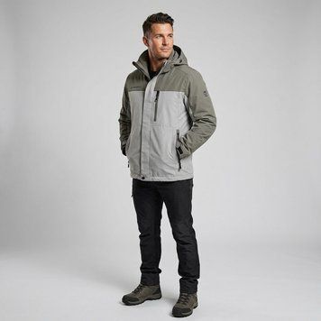 Мужская зимняя куртка 3 в 1 Zero Frozen 70683 Brown/ Khaki  70683 фото