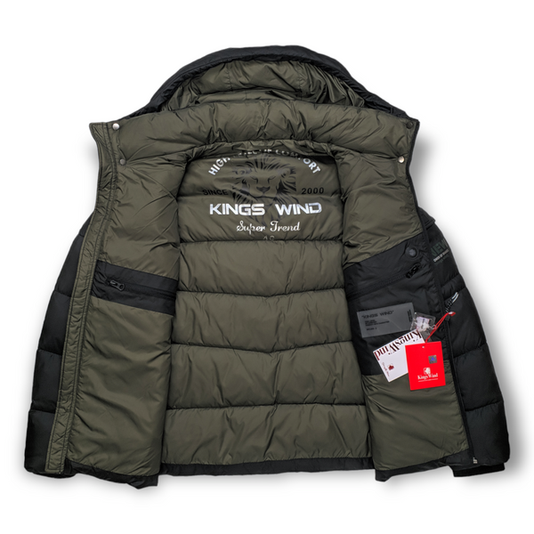 Куртка чоловіча Kings Wind W37 Чорна Kings Wind W37 фото