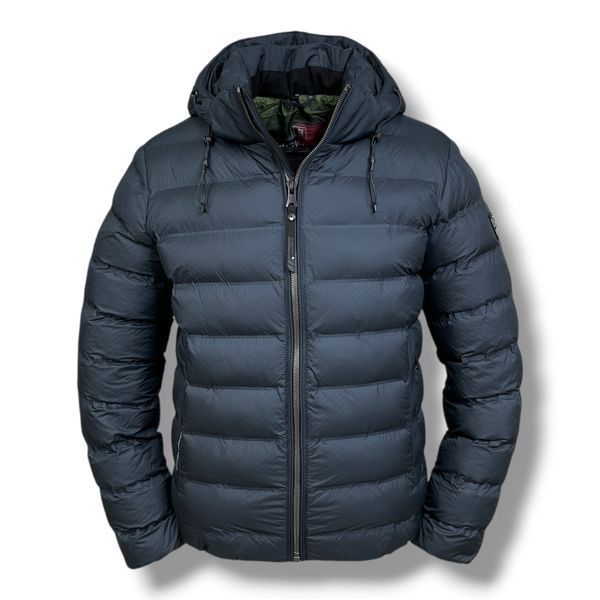 Мужская облегченная зимняя куртка Black Vinyl C26-2866 CQ Navy #2 100992 фото