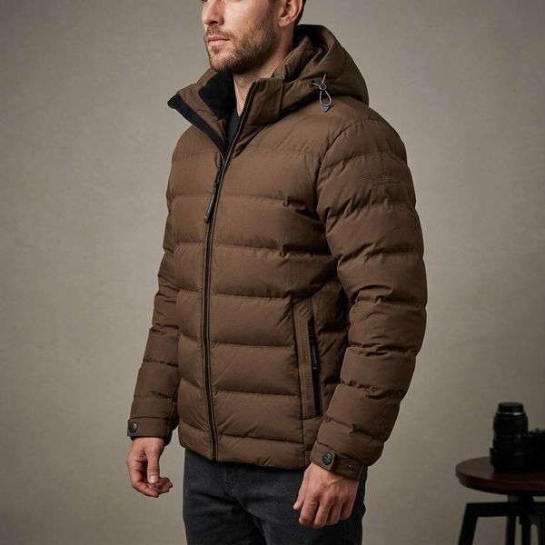 Чоловіча зимова куртка Zero Frozen 70721 (Brown#7) 70721 brown фото