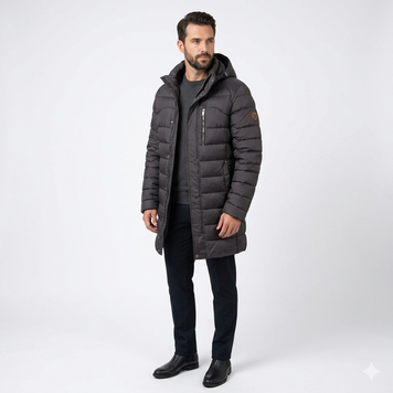 Куртка чоловіча Black Vinyl 2289 Шоколад Black Vinyl 2289 фото