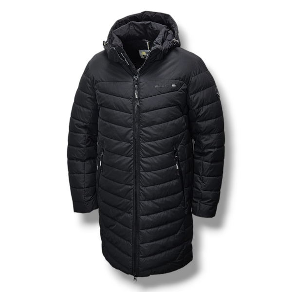 Куртка чоловіча Black Vinyl 2299 Чорна Black Vinyl 2299 фото