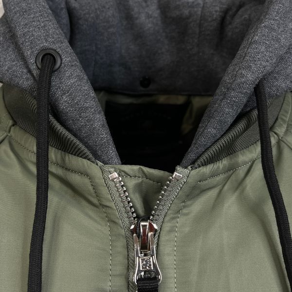 Мужская зимняя куртка BOMBER Oversize Kings Wind 6011 Olive 6011 Olive фото
