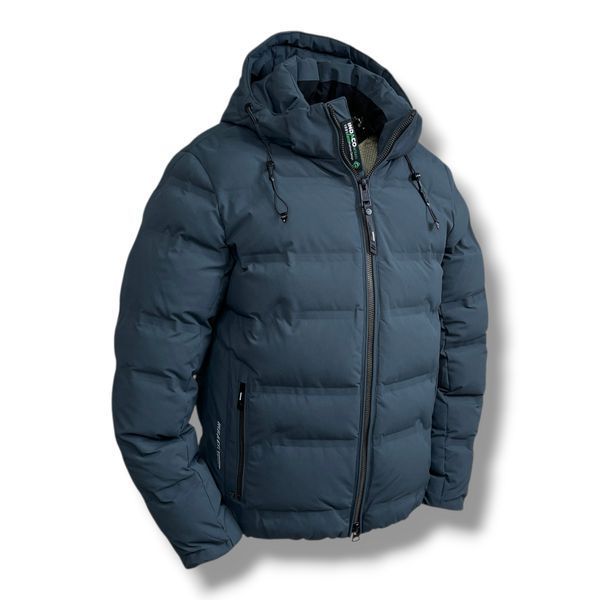 Мужская зимняя куртка INDACO IC26 1703 C Ocean grey #6  IC26 1703 C Ocean grey #6 фото