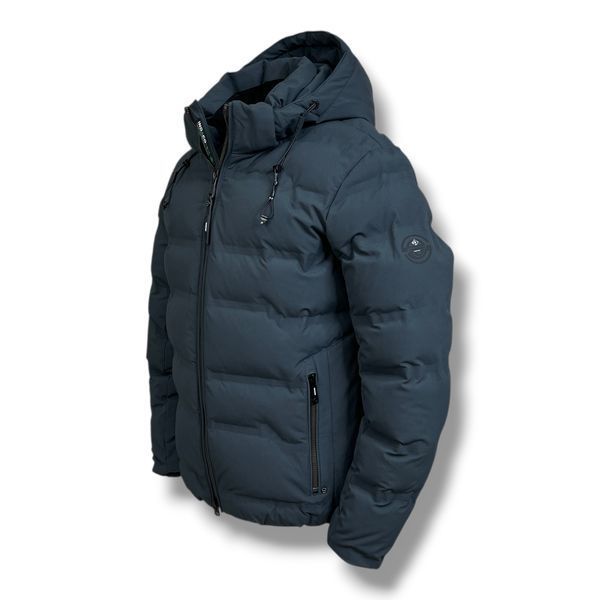 Мужская зимняя куртка INDACO IC26 1703 C Ocean grey #6  IC26 1703 C Ocean grey #6 фото