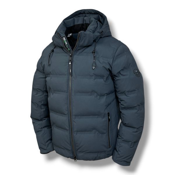 Мужская зимняя куртка INDACO IC26 1703 C Ocean grey #6  IC26 1703 C Ocean grey #6 фото