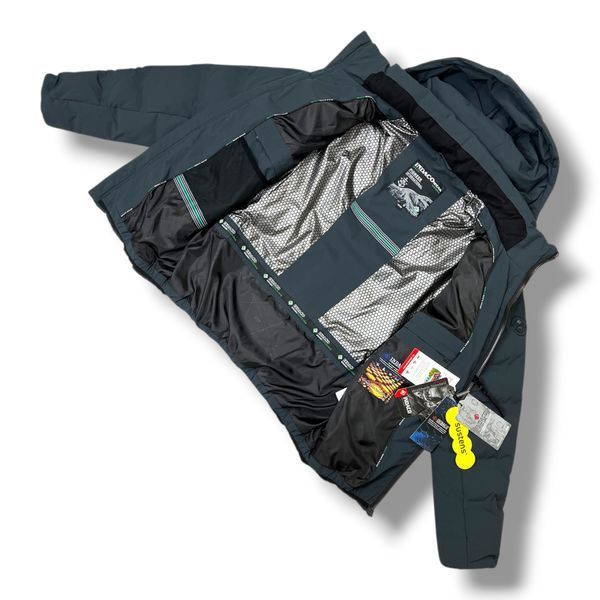 Мужская зимняя куртка INDACO IC26 1703 C Ocean grey #6  IC26 1703 C Ocean grey #6 фото