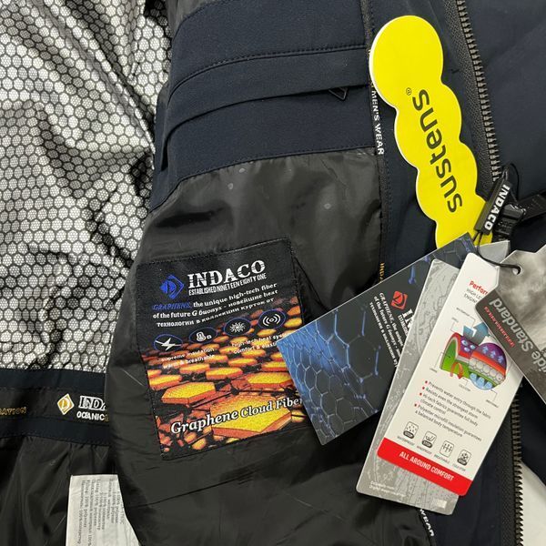 Мужская зимняя куртка INDACO IC26 1703 C Navy #2 IC26 1703 C Navy #2 фото